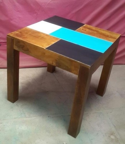 Multi Colour 2 Seater Dining Table