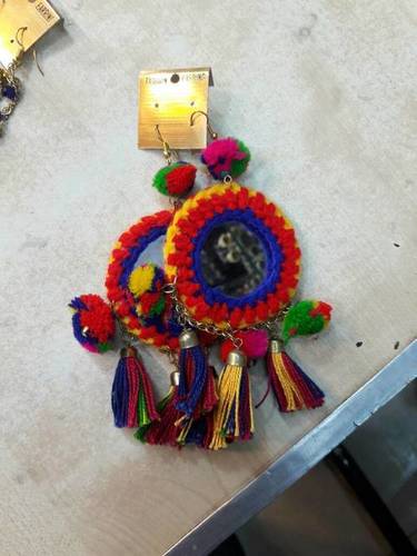 Moroccan Pom Pom Earrings Gender: Women