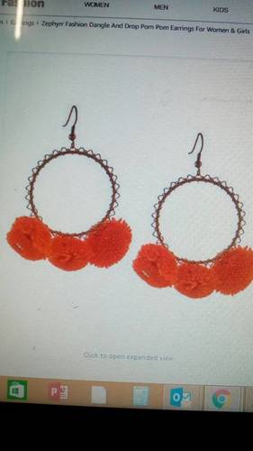 Alloy Metal Pom Pom Tassel Size: All
