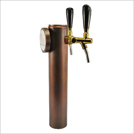 2 Faucet Aquarius Beer Bar Tower 2 Faucet Aquarius Beer Bar Tower