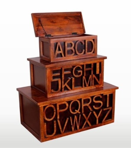 Nesting S/3 Boxes Dimension(L*W*H): 93X54X45 Centimeter (Cm)