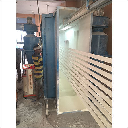 section powder coating plant