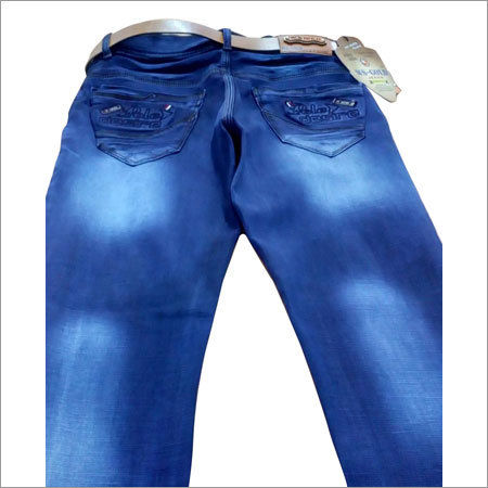 Blue Men's Cloud Wash Jeans