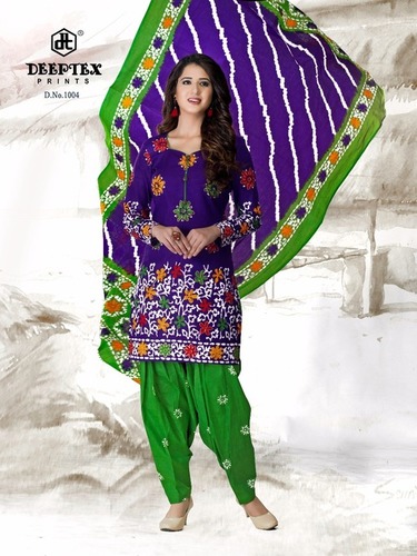 DEEPTEX PRINTED DRESS MATERIAL