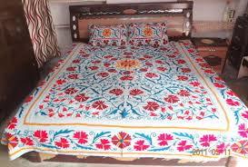 Embroidered Bed sheet