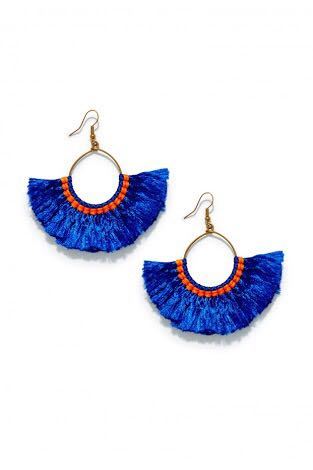 Ladies Designer Silk Thread Earrings Gender: Women