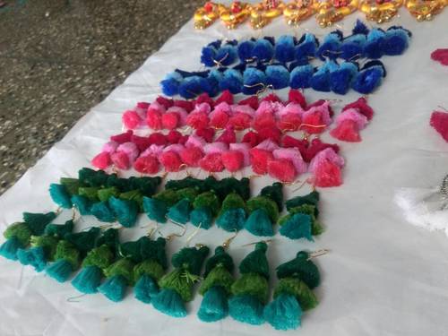 Colourful Tassel Earrings - All Size | Vibrant and Lightweight Design for Everyday Wear