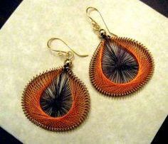 Fashion Thread Peacock Earring Gender: Women