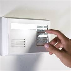 White Security Alarm System