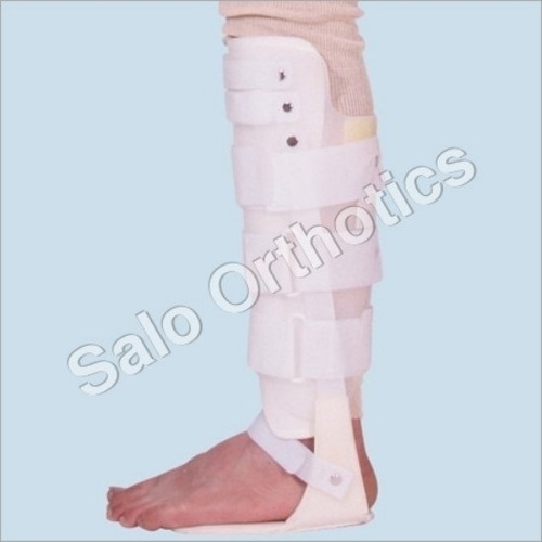 Polymer Ptb Brace With Foot Plate