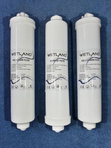 Inline carbon filter