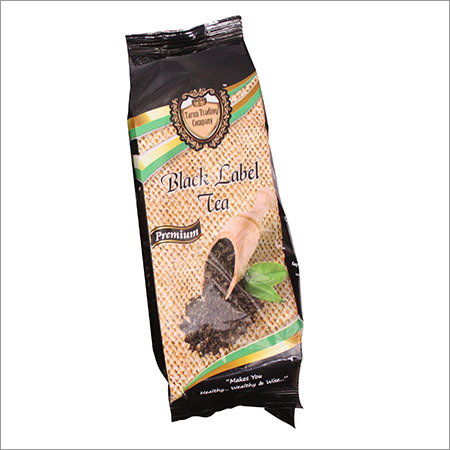Black Label Tea - Bagged Tea Fresh Variety Naturally Sweet and Smooth Flavor in Airtight Packaging for Enhanced Freshness