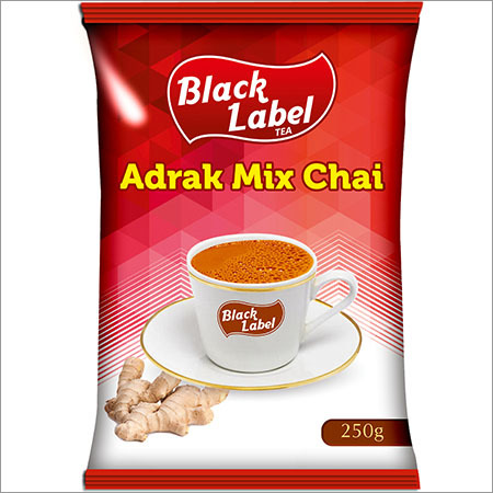 Adrak Mix Tea - 250 gm Bagged Tea | Enriched with Calcium, Zinc, Sodium, Phosphorus, Ideal for Food Digestion and Vata Balancing