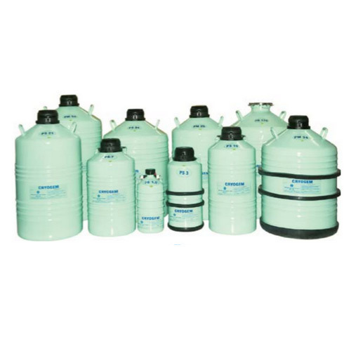 Cryogenic Liquid Nitrogen Container - Color: Green