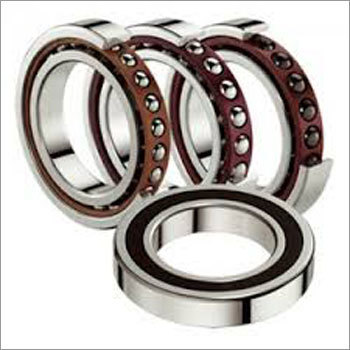 Industrial Angular Contact Bearing - Metal, 7 to 30mm, 3.5mm Height | Lightweight, Precision Engineering
