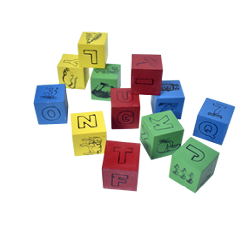 Wooden Alphabet Cubes