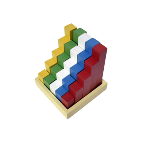 Education Wooden Staircase Block