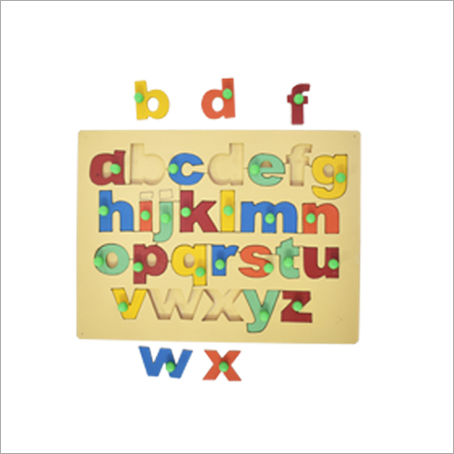 Wooden Small Alphabet Board