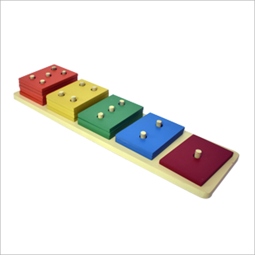 Wooden Square Educational Board