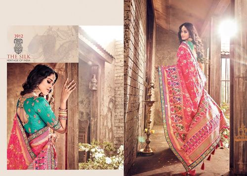 Heavy Bridal Party Wear Saree