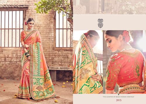 Heavy Designer Silk Festival Saree