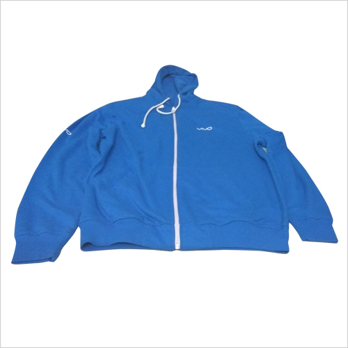Hooded Sweatshirts - Polyester Material, Available in L, M, XL, XXL Sizes, Blue Color | Washable, Long Sleeves, Casual Winter Wear