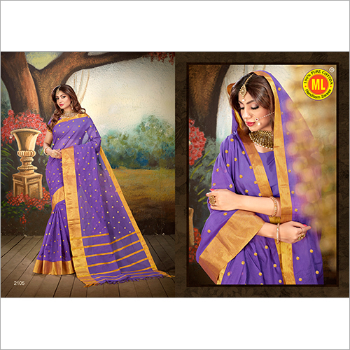 Cotton Printed Saree