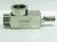 ANGLE TYPE STAINLESS STEEL SAFETY VALVE MALE FEMAL
