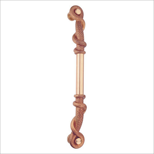 Brass Designer Pull Handle-Snake