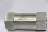 HIGH PRESSURE STAINLESS STEEL NON RETURN VALVE