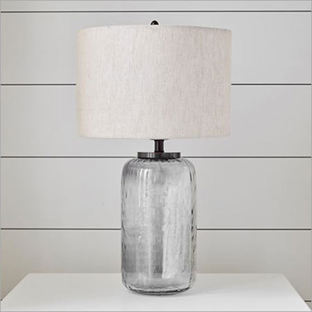 Alana Luster Glass Table Lamp Base Indigo