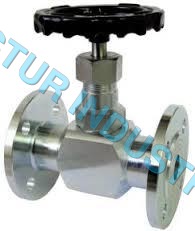 STAINLESS STEEL NEEDLE VALVE FLANGE END