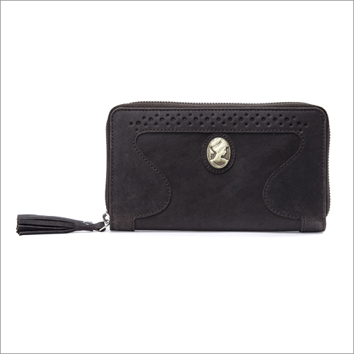 Dark Brown Elizabeth Leather Ladies Wallet