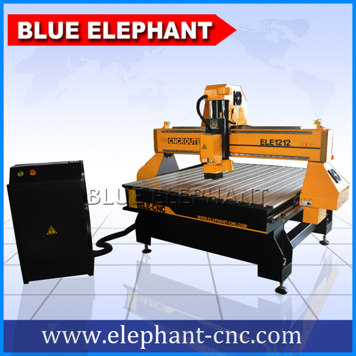 CNC Router Machine - 1200x1200mm, Blue | High Precision, High Speed, Automatic Vacuum Cleaning System