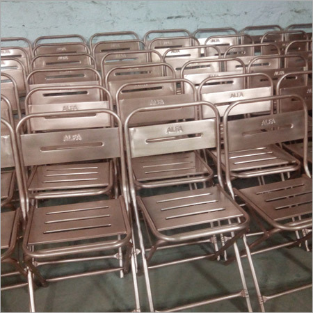 Wrought Iron Copper Plating Outdoor Chairs
