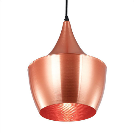 Copper Plated Lamp