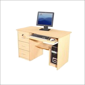 Polished Institutional Computer Table