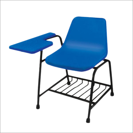Blue And Black Student Tablet Arm Chair Desk