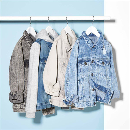 Denim Jeans Shirt - Denim, S-XXL, Blue | Durable Fabric, Comfortable Fit, Shrink Resistant, Stylish Design