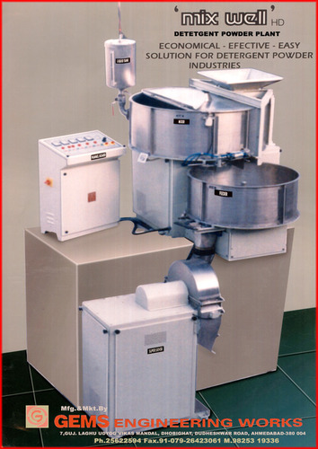 Detergent Powder Plant Machinery