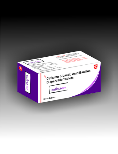 Cefixime Lactic Acid Bacillus Dispersible Tablets