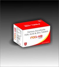 Ferrous Ascorbate Folic Acid and Zinc Tablets