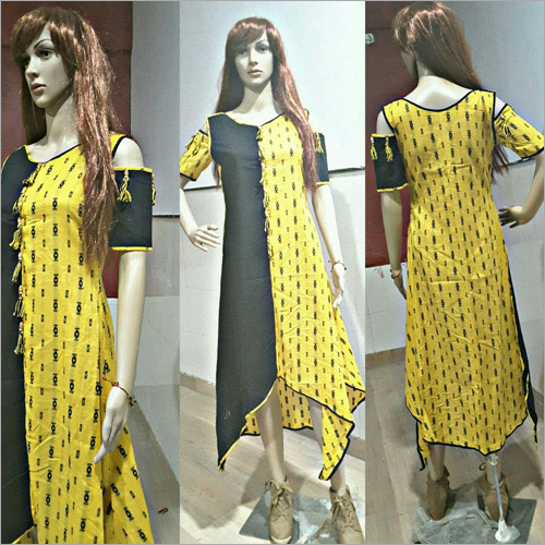 Ladies Printed Cotton Kurti