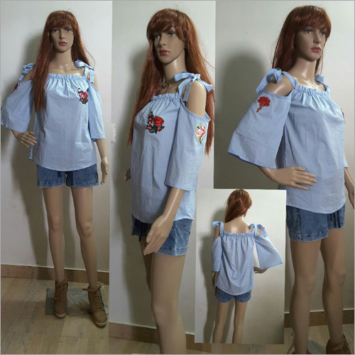Ladies Cold Shoulder Top