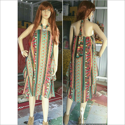 Ladies African Print Dress