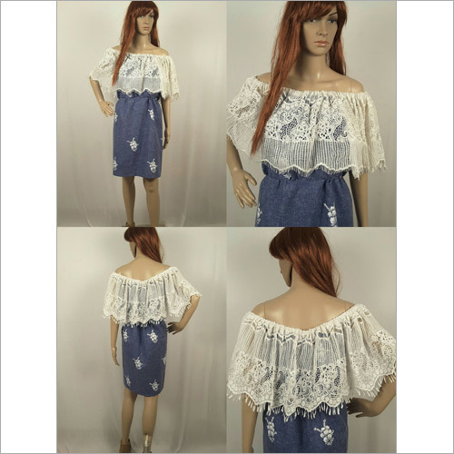 Ladies Off Shoulder Dress