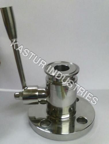 FLUSH BOTTOM STAINLESS STEEL BALL VALVE