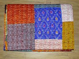 Kantha Patola Bed Sheet