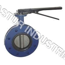 FLANGE TYPE STAINLESS STEEL BUTTERFLY VALVE By KASTUR INDUSTRIES