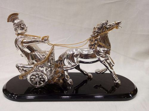 Silver And Gold Plated Statue By SAGAR SILVER